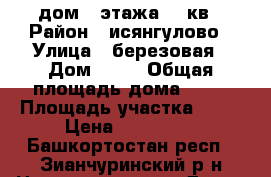 дом 2 этажа 90 кв › Район ­ исянгулово › Улица ­ березовая › Дом ­ 20 › Общая площадь дома ­ 48 › Площадь участка ­ 15 › Цена ­ 550 000 - Башкортостан респ., Зианчуринский р-н Недвижимость » Дома, коттеджи, дачи продажа   